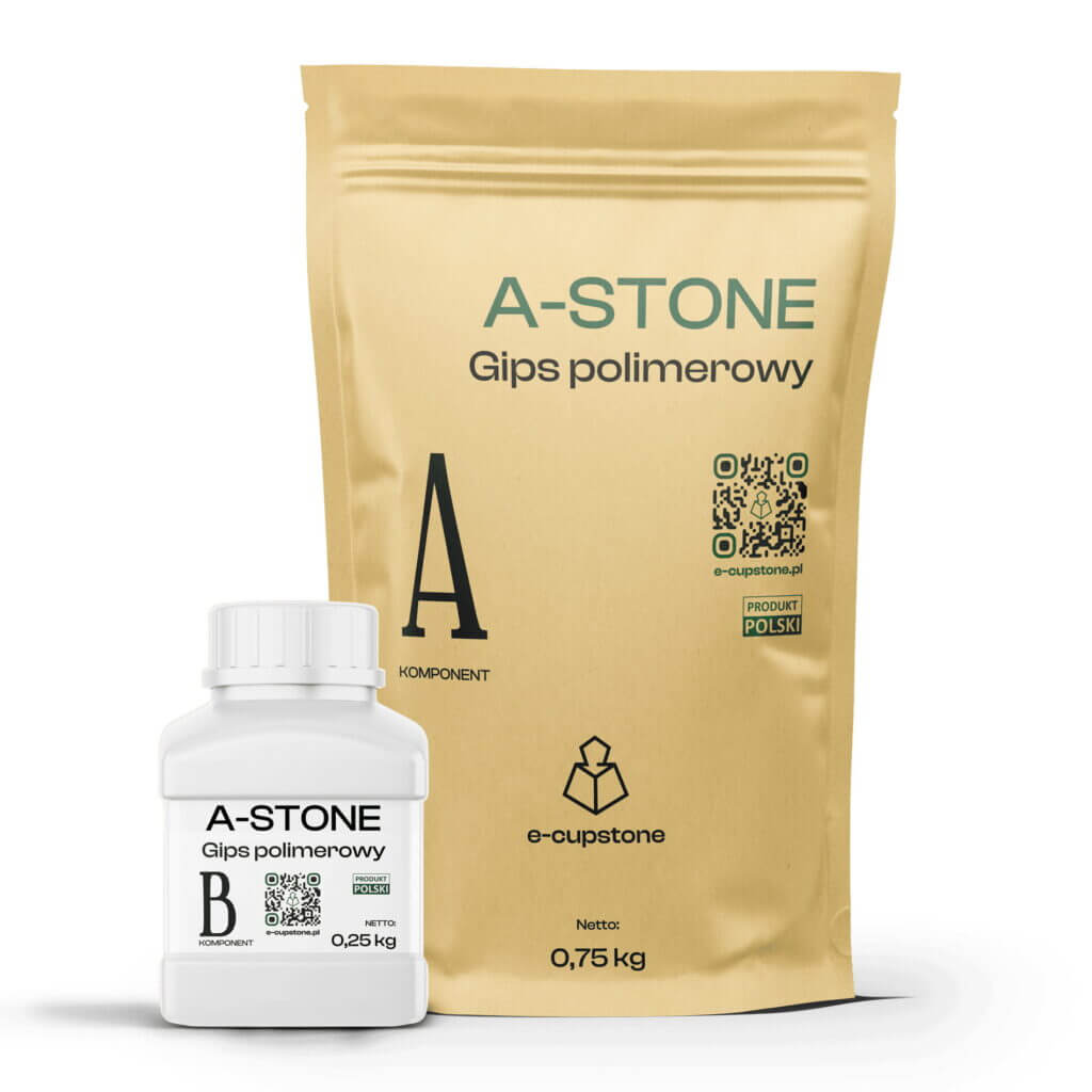 Verpackung für A-STONE Polymergips (zweikomponentig) 0,75 kg