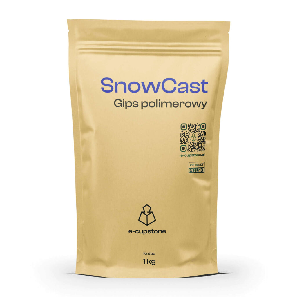 Verpackung von Polymergips SnowCast (Lastryko) 1 kg e-cupstone