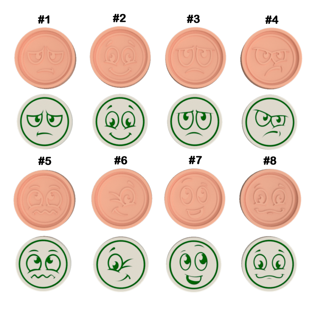 Silikon-Smiley-Form für Polymergips