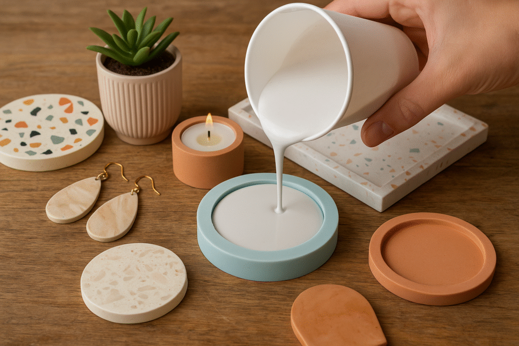 Gips polimerowy do odlewów DIY – zobacz, co można z nim zrobić