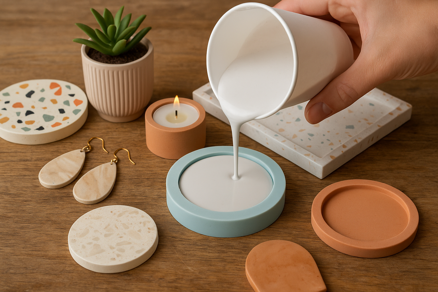 Gips polimerowy do odlewów DIY – zobacz, co można z nim zrobić