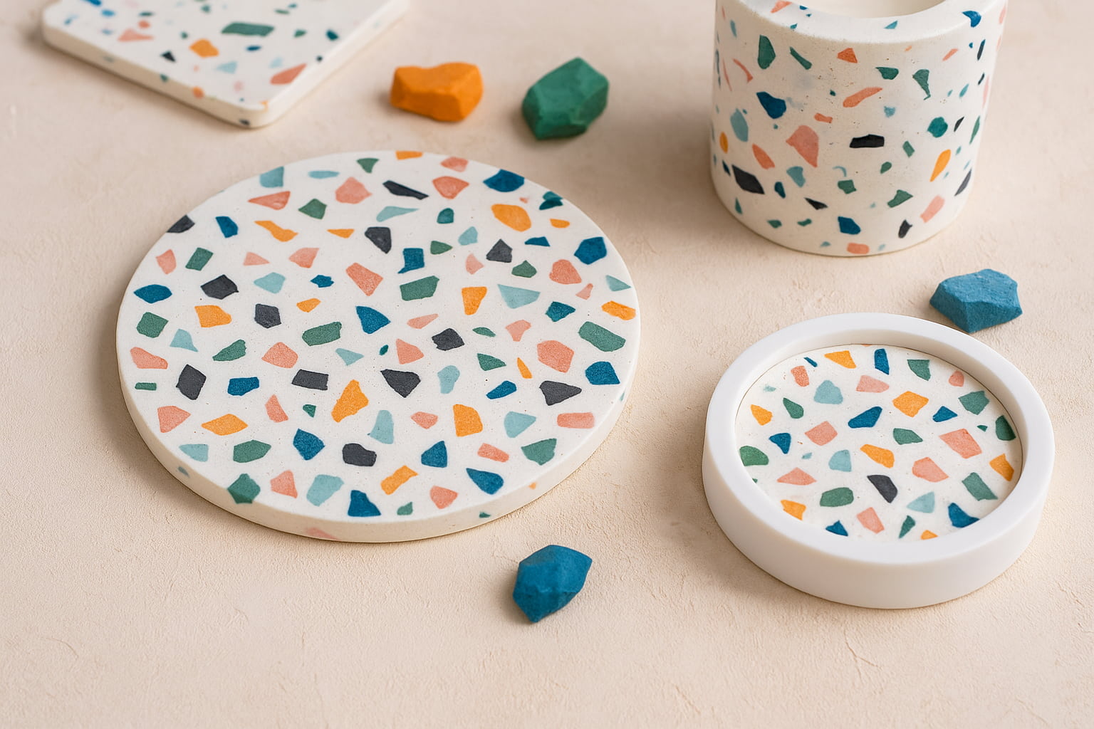 Jak barwić gips polimerowy pigment, barwnik w płynie do gipsu i farba